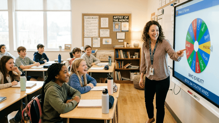 classroom random selection tools